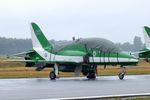 8805 @ EBBL - BAe Hawk 65A of the Royal Saudi Air Force aerobatic team Saudi Hawks at the 2022 Sanicole Spottersday at Kleine Brogel air base - by Ingo Warnecke