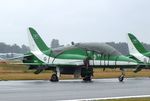 8820 @ EBBL - BAe Hawk 65A of the Royal Saudi Air Force aerobatic team Saudi Hawks at the 2022 Sanicole Spottersday at Kleine Brogel air base - by Ingo Warnecke