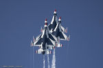 UNKNOWN @ KDOV - USAF Demo Team Thunderbirds F-16s - by Dariusz Jezewski  FotoDJ.com