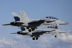 169206 @ KOSH - EA-18G Growler 169206 NJ-577 from VAQ-129 Vikings NAS Whidbey Island, WA - by Dariusz Jezewski www.FotoDj.com