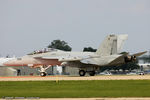 169145 @ KOSH - EA-18G Growler 169145 NJ-500 from VAQ-129 Vikings  NAS Whidbey Island, WA - by Dariusz Jezewski www.FotoDj.com