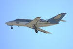 129 @ LFRJ - Dassault Falcon 10 MER, On final rwy 08, Landivisiau Naval Air Base (LFRJ) - by Yves-Q