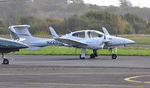N228US @ EGFH - Visiting Twin Star. - by Roger Winser