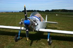 UNKNOWN @ LFRU - Jodel D9 Petit Prince, Static display, Morlaix-Ploujean airport (LFRU-MXN) air show 2014 - by Yves-Q
