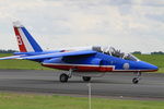E85 @ LFOA - Dassault Dornier Alphajet (F-UGFF), Athos 05 of Patrouille de France 2016, Avord Air Base 702 (LFOA) Open day 2016 - by Yves-Q
