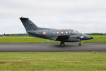 098 @ LFOA - Embraer EMB-121AA Xingu, Taxiing, Avord Air Base 702 (LFOA) Open day 2016 - by Yves-Q