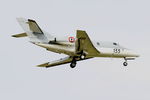 133 @ LFRJ - Dassault Falcon 10 MER, On final rwy 08, Landivisiau naval air base  (LFRJ) - by Yves-Q