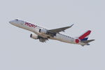 F-HBLF @ LFPG - Embraer 190AR, Climbing rwy 08L, Roissy Charles De Gaulle airport (LFPG-CDG) - by Yves-Q