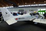 HB-STU @ EDNY - The Airplane Factory / ETH Zürich Cellsius E-Sling 4 with electric motor at the AERO 2023, Friedrichshafen - by Ingo Warnecke