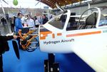 D-KXHH @ EDNY - Valentin / THWS (Technical University of Applied Sciences Würzburg-Schweinfurt) Taifun 17 H2 with electric motor powered by fuel cell at the AERO 2023, Friedrichshafen - by Ingo Warnecke