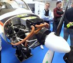 D-KXHH @ EDNY - Valentin / THWS (Technical University of Applied Sciences Würzburg-Schweinfurt) Taifun 17 H2 with electric motor powered by fuel cell at the AERO 2023, Friedrichshafen - by Ingo Warnecke