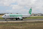 F-HTVO @ LMML - B737-800 F-HTVO Transavia France - by Raymond Zammit