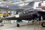 98 55 - Dassault-Breguet/Dornier Alpha Jet A at the Wehrtechnische Studiensammlung (WTS), Koblenz - by Ingo Warnecke