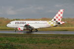 EC-MUY @ LFRB - Airbus A319-111, Taxiing rwy 07R, Brest-Bretagne airport (LFRB-BES) - by Yves-Q
