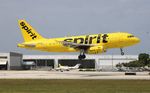 N516NK @ KFLL - NKS A319 zx MYR-FLL - by Florida Metal