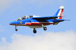 E85 @ LFSX - Dassault-Dornier Alpha Jet E (F-UGFF), Athos 08 of Patrouille de France 2015, On final rwy29, Luxeuil-St Sauveur Air Base 116 (LFSX) - by Yves-Q