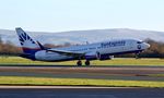 TC-SMI @ EGCC - At Manchester Airport - by Terry Fletcher