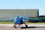 E88 @ LFSX - Dassault-Dornier Alpha Jet E (F-TELL), Athos 03 of Patrouille de France 2015, Flight line, Luxeuil-Saint Sauveur Air Base (LFSX) - by Yves-Q