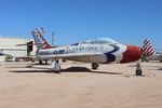 52-6563 @ KDMA - F-84F zx - by Florida Metal