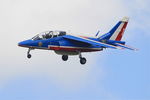 E46 @ LFSX - Dassault-Dornier Alpha Jet E (F-UHRF), Athos 01 leader of Patrouille de France 2015, Luxeuil-St Sauveur Air Base 116 (LFSX) - by Yves-Q