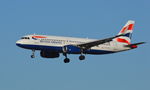 G-EUYV @ EGLL - Airbus A320-232 landing London Heathrow. - by moxy