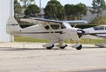 N3557A @ KFMY - Piper PA-22-135 - by Mark Pasqualino