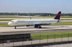 N105DX @ KATL - DAL A321 zx RDU-ATL - by Florida Metal
