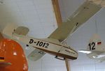 D-1012 - Hütter H-17A at the Deutsches Segelflugmuseum mit Modellflug (German Soaring Museum with Model Flight), Gersfeld Wasserkuppe - by Ingo Warnecke