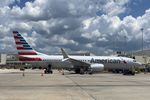 N315SD @ KRSW - American Flight 1929 sits at Gate D6 at Southwest Florida International Airport preparing for flight to Chicago-O’Hare International Airport - by Suncoast Spotter