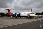 G-ETPL @ EGVA - QinetiQ BAe146 had a nose job - by FerryPNL