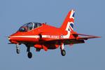XX295 @ EGXW - Red Arrows at RAF Waddington - by Chris Hall