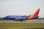 N435WN @ KRSW - Southwest Flight 792 arrives on Runway 6 at Southwest Florida International Airport following flight from Baltimore-Washington International Airport - by Suncoast Spotter