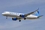 N14503 @ KORD - A321 United Airlines AIRBUS A321-271NX N14503 arriving 28C KORD - by Mark Kalfas