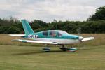 G-FLEA @ EGHP - G-FLEA 1981 SOCATA TB10 Tobago Cessna Fly In Popham  - by PhilR