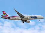 4X-AGH @ LEBL - Landing rwy 24R - by Shunn311
