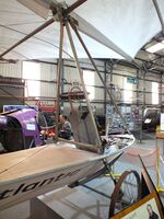 NONE - Andy White/BAe/RAeS Brough Cayley Flyer (replica of Cayley's Glider of 1853, built with modern materials/processes but the same planform/basic design, flown several times the following years) at the Aeroventure South Yorkshire Aircraft Museum, Doncaster - by Ingo Warnecke