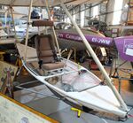 NONE - Andy White/BAe/RAeS Brough Cayley Flyer (replica of Cayley's Glider of 1853, built with modern materials/processes but the same planform/basic design, flown several times the following years) at the Aeroventure South Yorkshire Aircraft Museum, Doncaster - by Ingo Warnecke