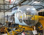 XT242 - Westland (Westland-Agusta-Bell 47G-3B1) Sioux AH1 (minus tail rotor) at the Aeroventure South Yorkshire Aircraft Museum, Doncaster - by Ingo Warnecke