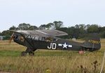 G-BOXJ @ EGSV - 1944 Grasshopper ready for take-off for its display at the Old Buckenham Airshow 2025 - by Chris Holtby