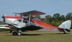 G-ECDF @ EGTH - Parked at Old Warden, Beds. - by Chris Holtby