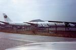 N30UA @ EGSS - N30UA 1967 DC-61F CTA STN 04.88 - by PhilR