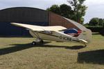 G-ICRR @ EGLM - G-ICRR 1947 Aeronca 11AC Chief White Waltham 31.08.25 - by PhilR