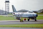 G-SABR @ EGUN - 48-0178 1948 NA F-86A Sabre USAF Mildenhall 05.93(1) - by PhilR