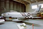 G-SABR @ EGSU - 48-0178 1948 NA F-86A Sabre USAF uxford 11.96 - by PhilR