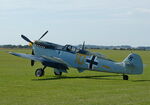 G-AWHK @ EGSU - On the flight line at the Duxford BoB Airshow 2025 - by Chris Holtby