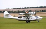 G-PBYA @ EGSU - Taking off from Duxford for the BoB Airshow 2025 - by Chris Holtby