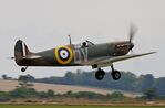 G-CFGJ @ EGSU - Taking off at Duxford for the Battle of Britain Airshow 2025 - by Chris Holtby