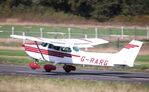 G-RARB @ EGTR - Taking off from Elstree (EGTR) - by Chris Holtby