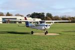 G-BRBP @ EGLD - G-BRBP 1980 Cessna 152 Denham 20.11.25 - by PhilR
