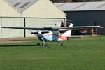 G-BYEM @ EGLD - G-BYEM 1979 Cessna R182 Skylane RG Denham 20.11.25 - by PhilR